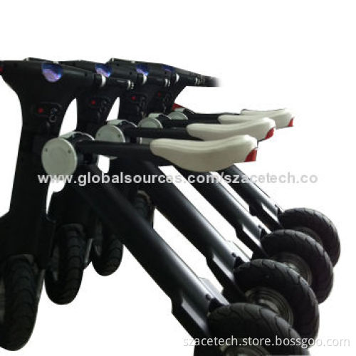 2014 Fashionable Design Folding Electric Scooter, Made of Aluminum with Lithium Battery